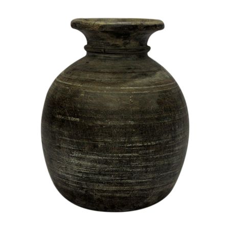 Hand Made Wooden Pot-02
